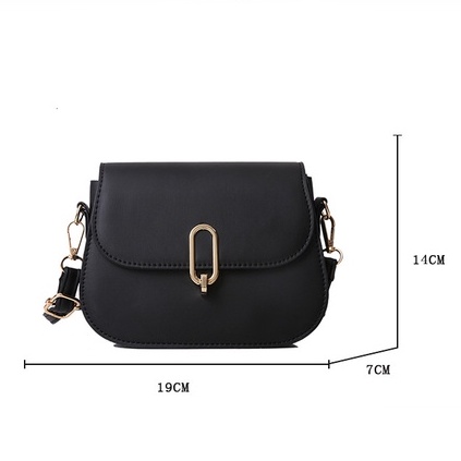 KOREAN MINI SLING BAG LEATHER FASHIONABLE SIMPLE / TAS SELEMPANG KOREA KULIT / TAS SLEMPANG CASUAL MEDIUM