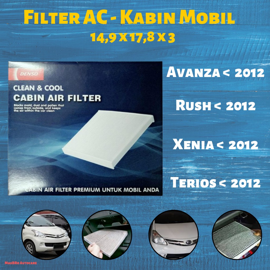 Denso Filter AC - Filter Kabin Avanza Rush Terios Xenia <2012