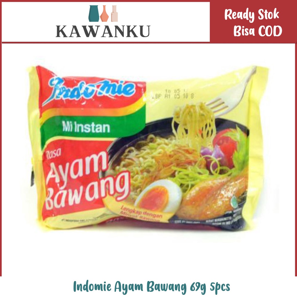 

Indomie Ayam Bawang 69g 5pcs