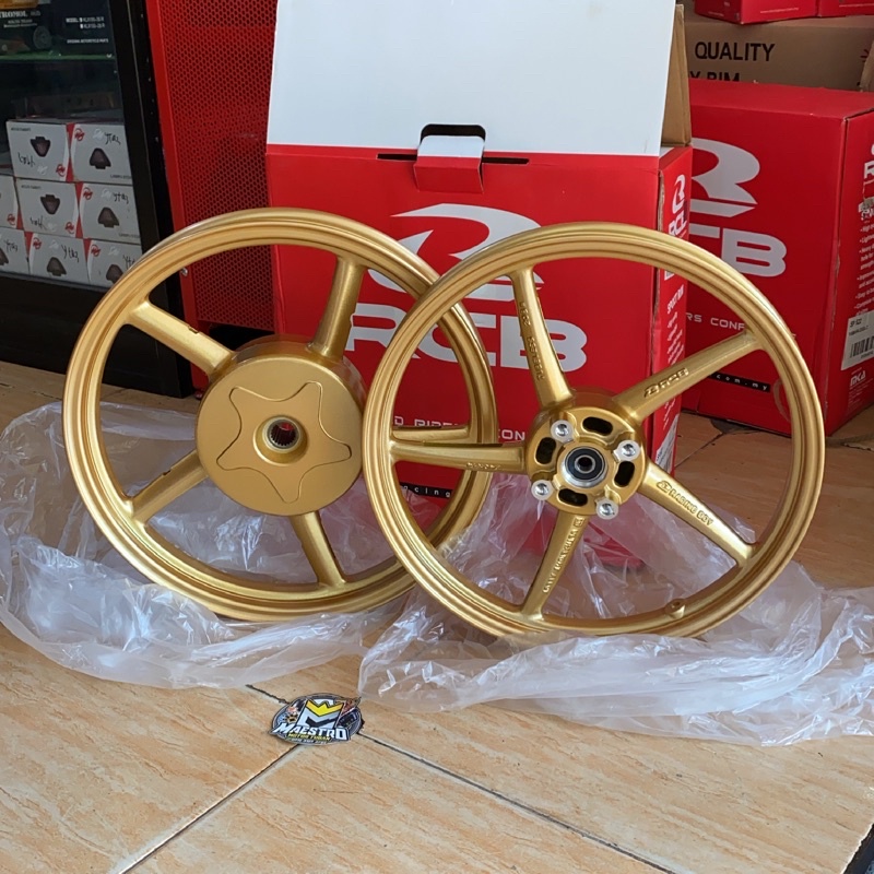 VELG RCB HONDA BEAT/CLICK SP522 140/160 14 GOLD