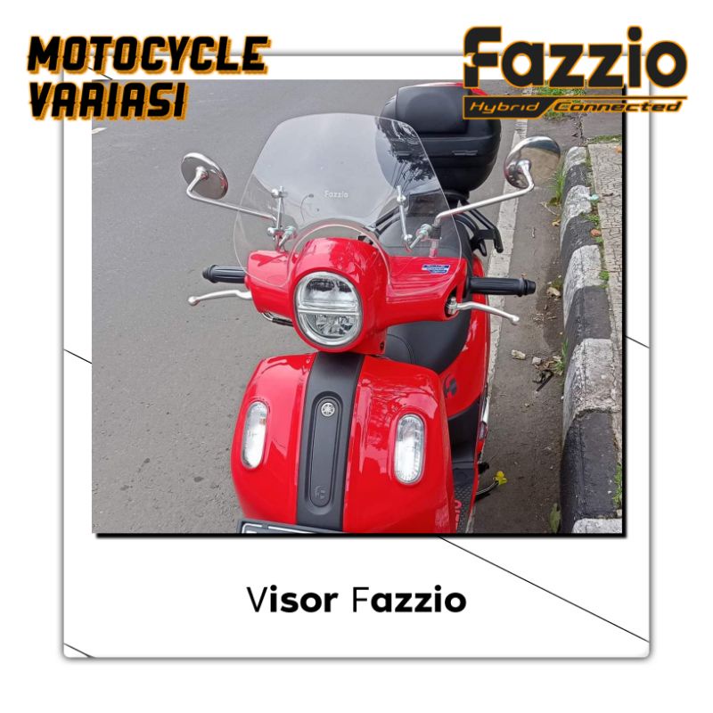 Visor Fazzio Windshield Fazzio Penadah Angin Fazzio PNP