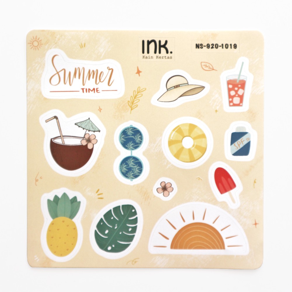 

INK.KAINKERTAS Sticker Sheet NS-920 / Stiker Ilustrasi