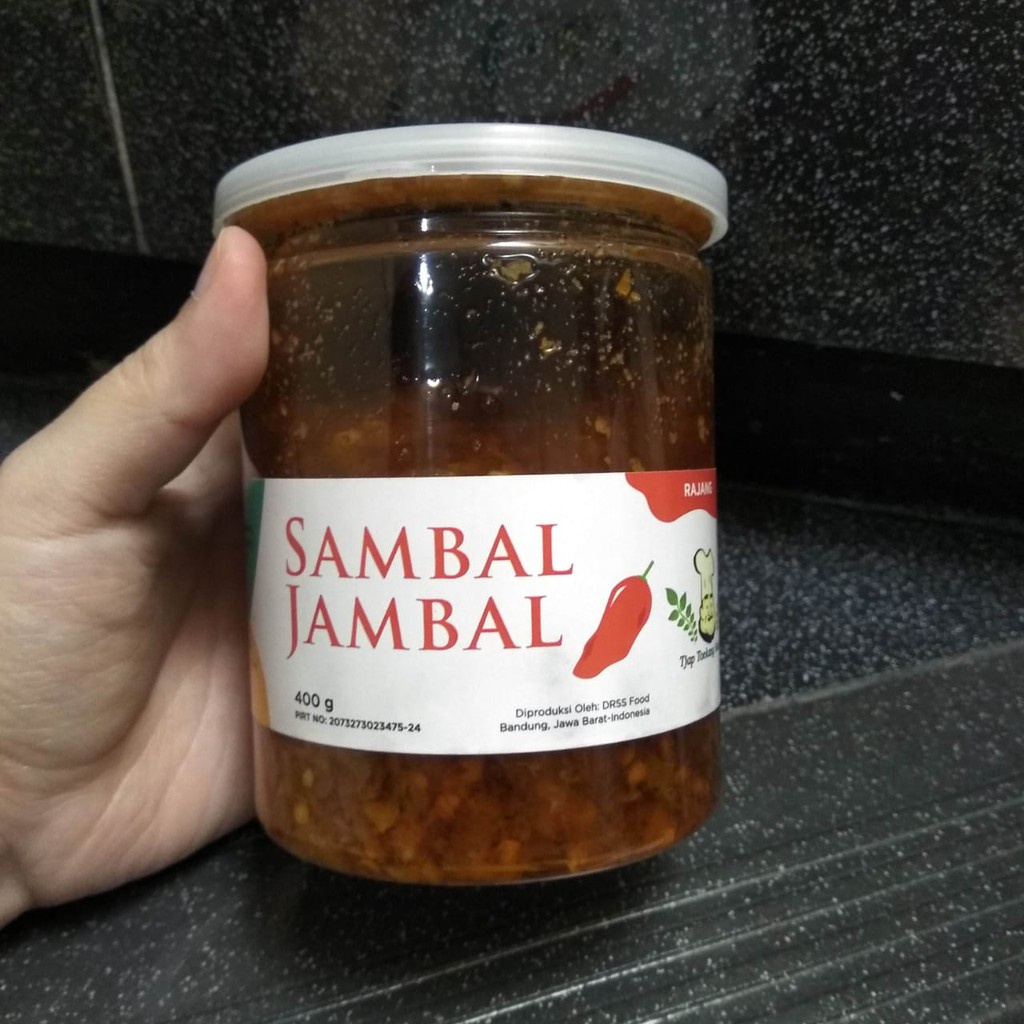 

READY BEKASI 15 FEB 2025 - SAMBEL SAMBAL JAMBAL ORIGINAL 200 GR TJAP TOEKANG MASAK BANDUNG BEST SELLER HITS JAMIN ENAK KULINER