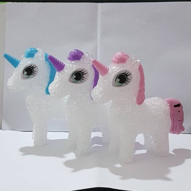 HADIAH ULTAH ANAK lampu cristal unicorn lampu unicorn bisa berubah warna
