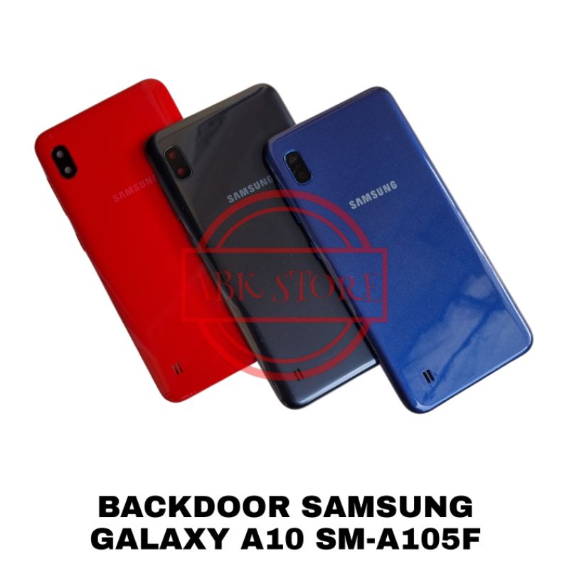 TUTUP BELAKANG BACKDOOR BACKCOVER BACK CASING SAMSUNG GALAXY A10 SM-A105F HOUSING