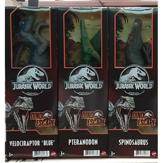 Sale: Jurassic World Dino Escape Velociraptor Blue/ Pteranodon/ Spinosaurus/ Atrociraptor/ Pyrorapto