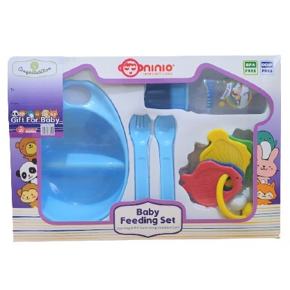 Baby Feeding Set 4in1 GIFTSET Bayi Ninio