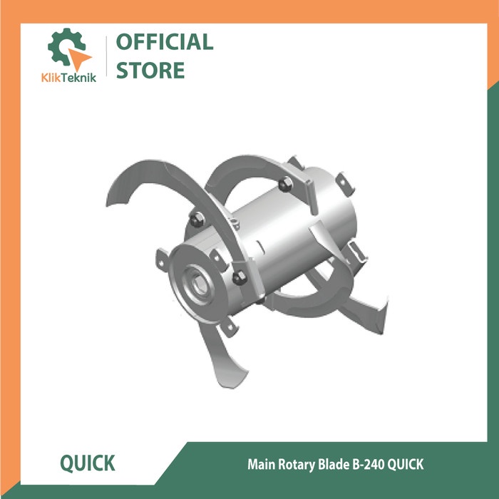 QUICK Main Rotary Blade B 240 Cultivator Cakar Baja