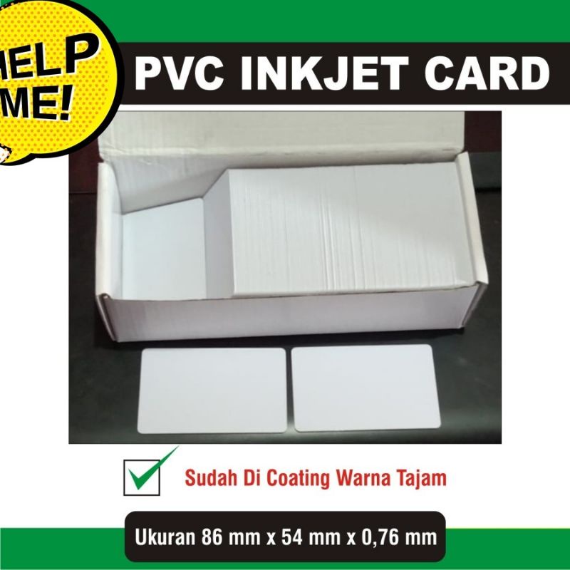

Kartu PVC Inkjet Id Card CR 80 / box 250pcs