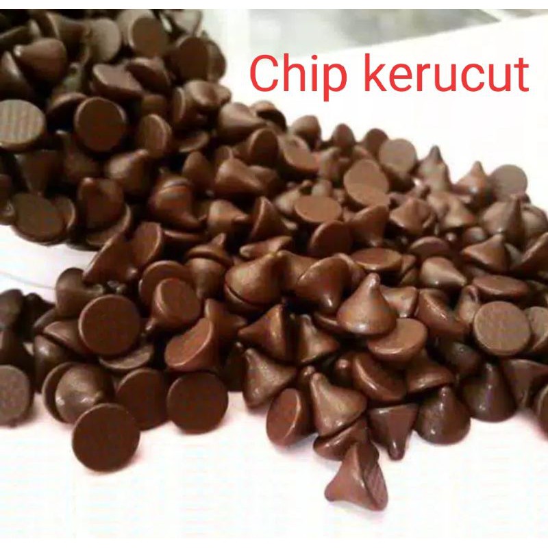 

Chip kerucut Repack 250gr/chocochip kerucut [ MEREK TULIP ]