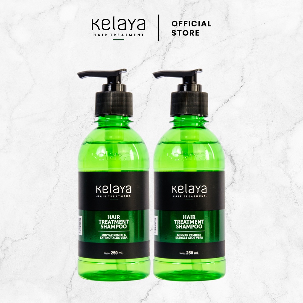 KELAYA 2 Botol Hair Treatment Shampoo