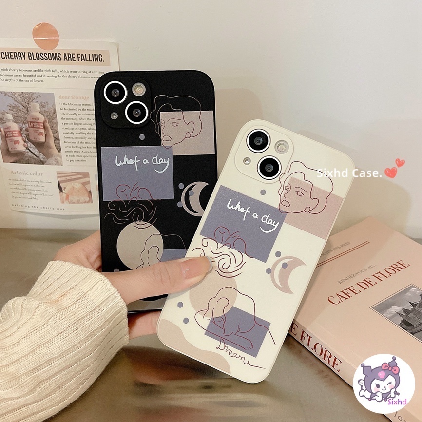 Redmi 12C 10C 10A 9C Note 12 11 11s 12 10 9 8Pro 9T 9A 9 A1 A1 + Xiaomi 11Lite 13 12 11T Poco X5 5G F4 F3 X3Pro NFC Couple Fashion Art Stitching Girl Case