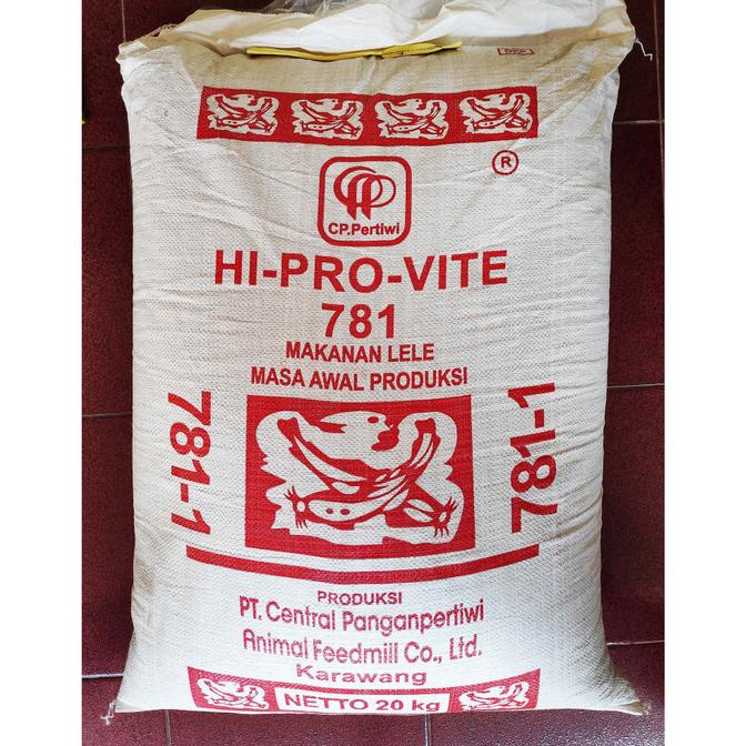 HEMAT ONGKIR 10KG Pelet 781 -1 untuk Ikan Lele, Nila, Gurame Kecil