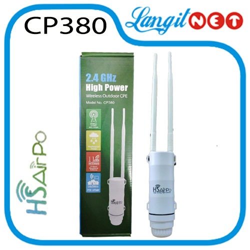 HS AIRPO CP380 300MBPS OUTDOOR CPE 2.4GHZ