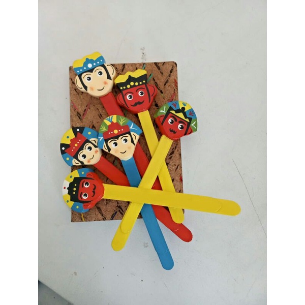 

Pembatas Buku/Kertas Ondel-ondel lucu RJ4