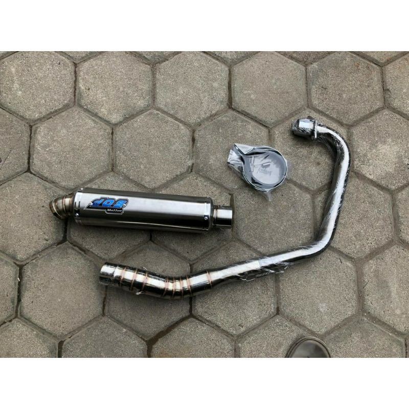 Knalpot Dor/Knalpot Racing DOS PNP CB GL MEGAPRO TIGER