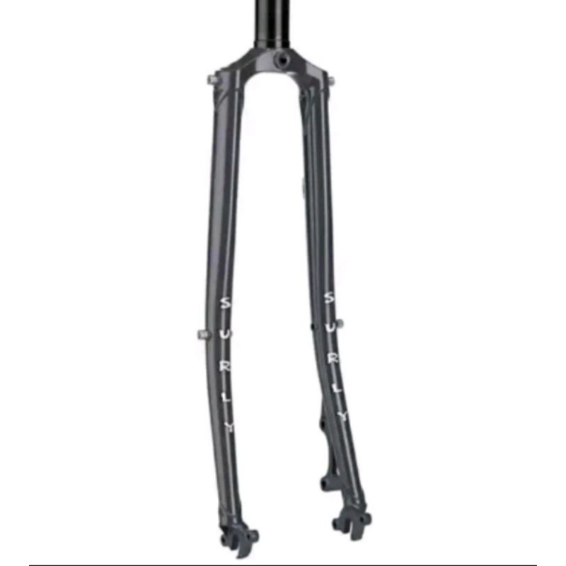 FORK RIGID 700C SEPEDA MODEL SURLY STRAGGLER HANDMADE DJBIKESBDG