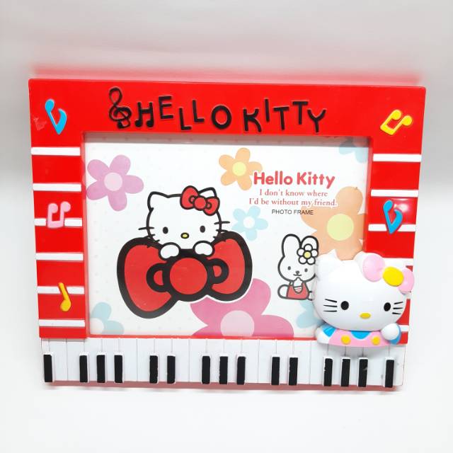 Bingkai pigura foto pajangan dekorasi Hello Kitty Doraemon