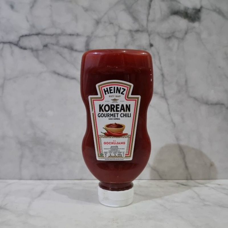 

saus sambal gochujang heinz - korean gourmet chilli heinz 325 gr