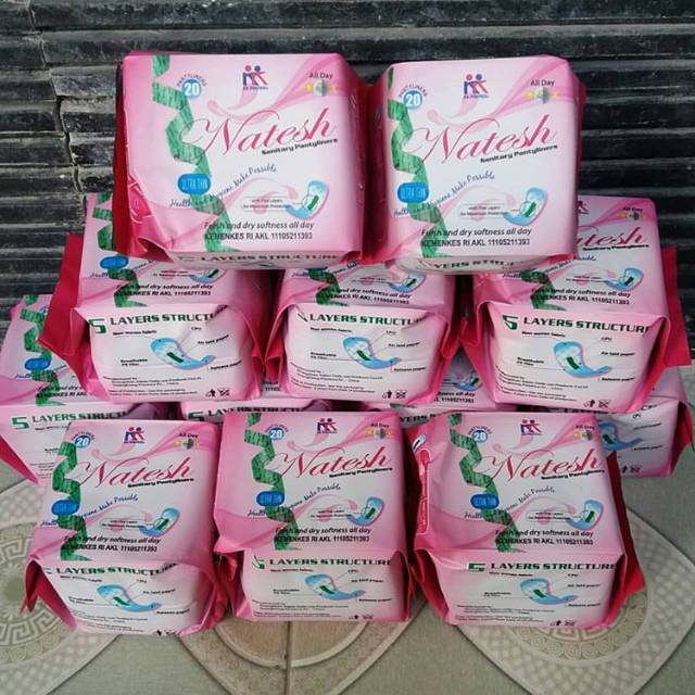 Promo Pembalut Murah Natesh Pantyliner