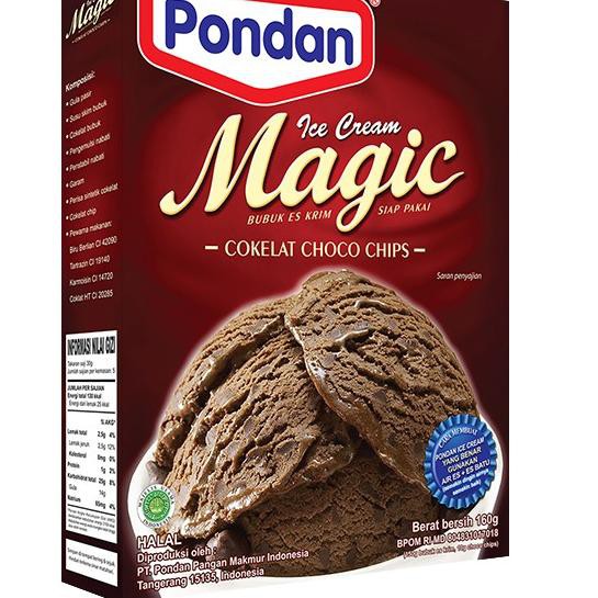 

[KODE 7] Pondan Ice Cream 3 Rasa 160g (Cokelat, vanila, stroberi) GRATIS Pondan Brownies pouch TERLA