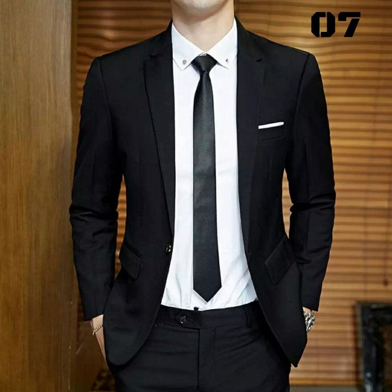 jas pengantin jas wisuda jas resmi jas casual jas blezer pria jas hitam pria jas murah blezer hitam 