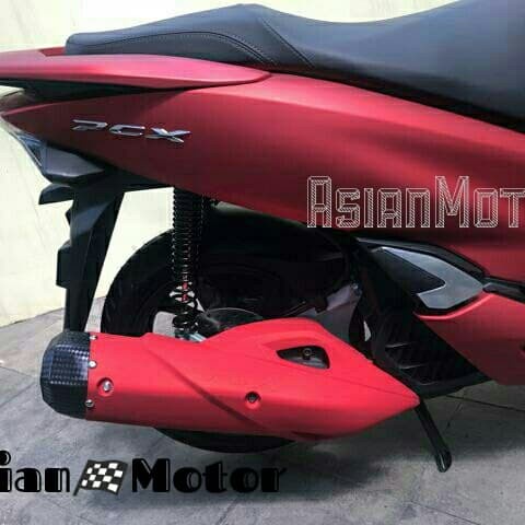 Cover Tutup Knalpot Kenalpot Honda PCX New Cover Penutup Knalpot Kenalpot PCX 2018 Lokal