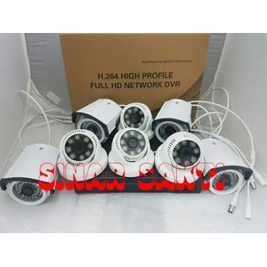 PAKET CCTV 4MP 8 CHANNEL KOMPLIT TGGL PASANG MURAH