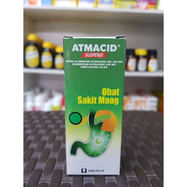 Atmacid Suspensi Syrup 60ML / Sakit Maag / Asam Lambung