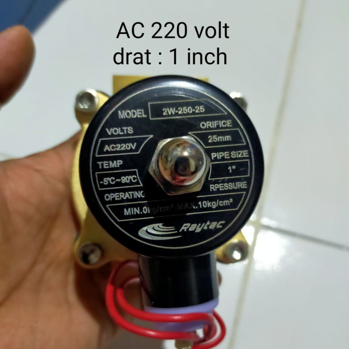 solenoid Valve 1" inch AC 220 volt