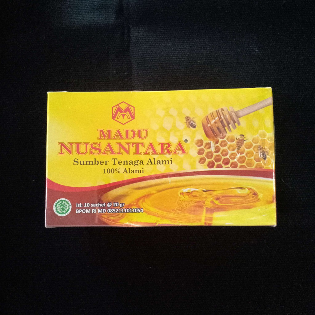 Madu Super Nusantara Sachet 20gr 100% Murni Alami 20g 20gram 20 g gr gram