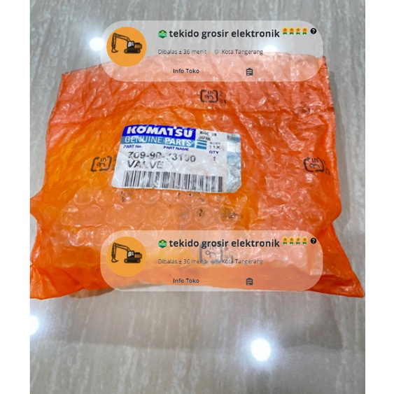 709-90-73100 relief valve komatsu pc130 pc100 pc120