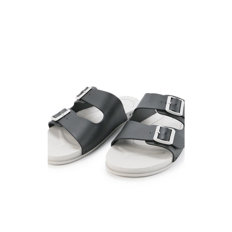 SANDAL SLIDE HUSH PUPPIES PRIA ORIGINAL CASUAL BRANDED HITAM HM09