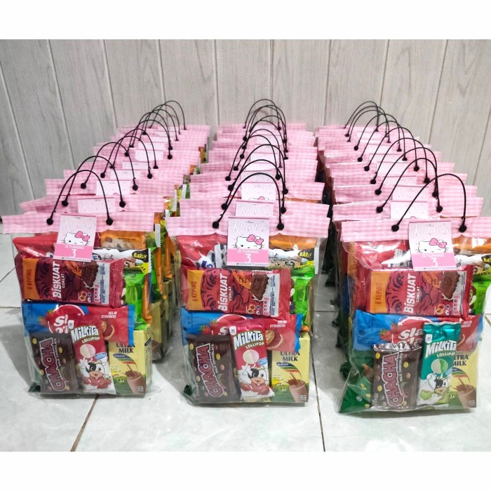 

TERBARU goodie bag ultah/ bingkisan ultah anak /souvenir ulang tahun anak