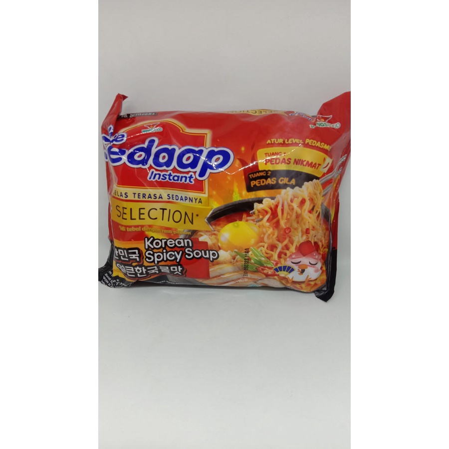 

MIE SEDAAP KOREAN SPICY SOUP 77g