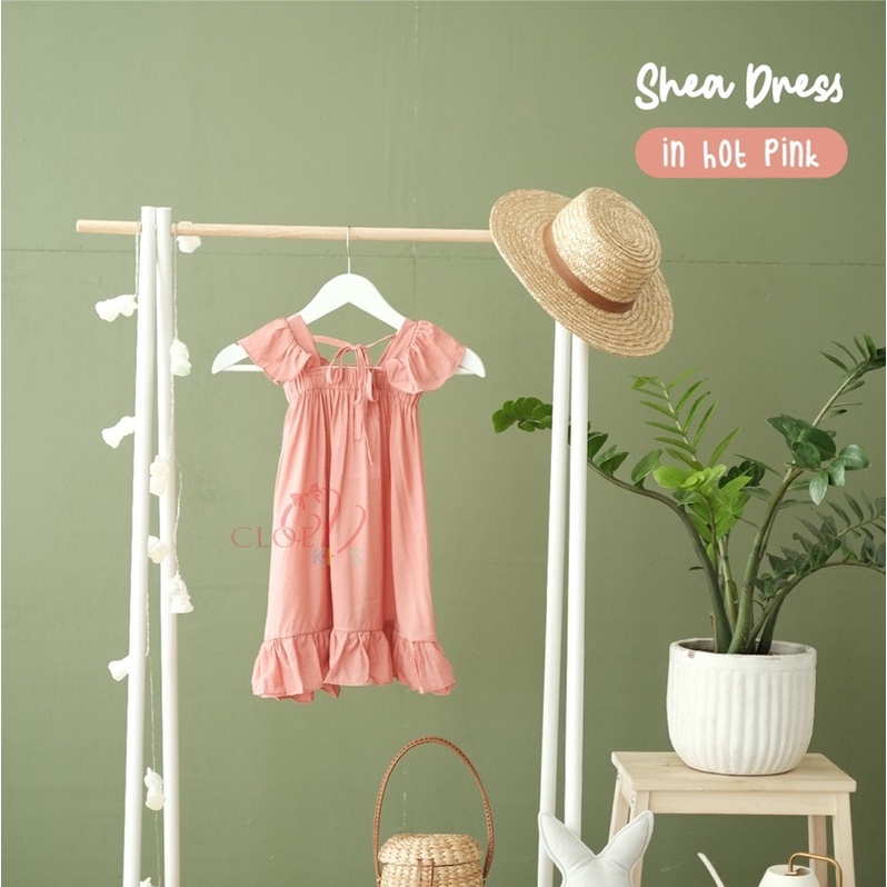 CLOEVKIDS - Shea Dress Anak Casual Dress Pantai Anak Perempuan Dress Pesta Anak Perempuan