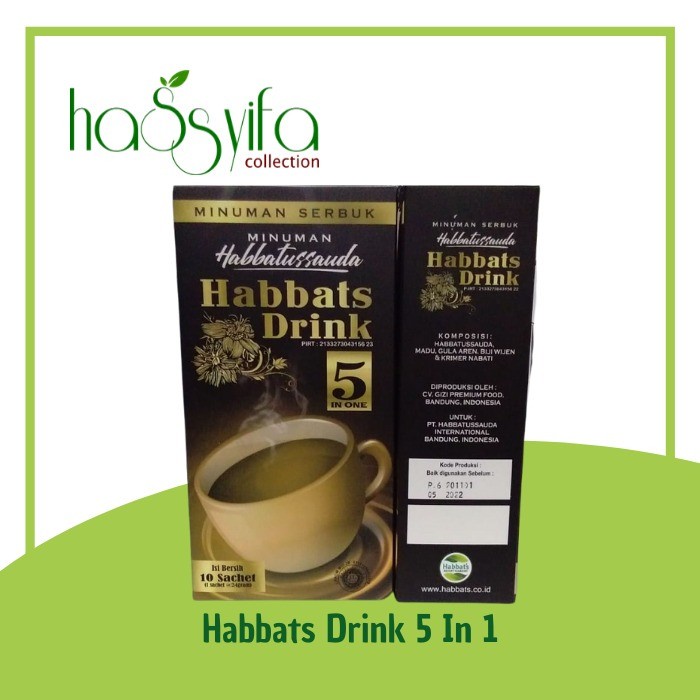 

Ge602Gt Habbats Drink 5 In 1 Minuman Serbuk Habbatussauda Isi 10 Sachet Ds5545101