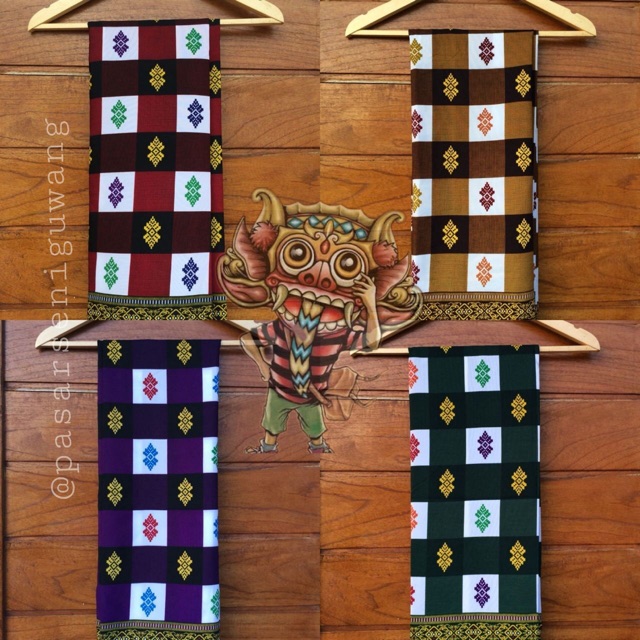 SARUNG KOTAK BALI JUMBO