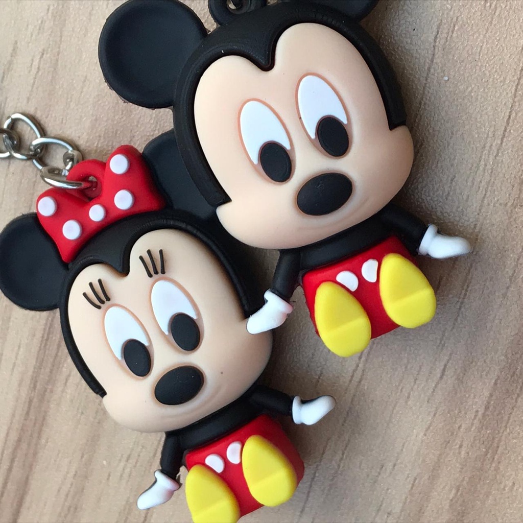 GANTUNGAN KUNCI MICKEY MINNIE DISNEY KEYCHAIN UNIK IMUT LUCU TERMURAH SOUVENIR GANTUNGAN TAS MURAH