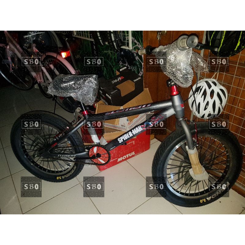 Sepeda Bmx 20 Element Hayden Spiderman 2.0
