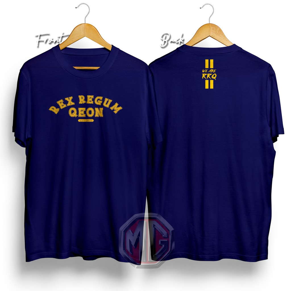 Kaos RRQ/RRQ Est/REQ REGUM QEON/Baju RRQ/Kaos RRQ Hoshi/Kaos Mobile Legend