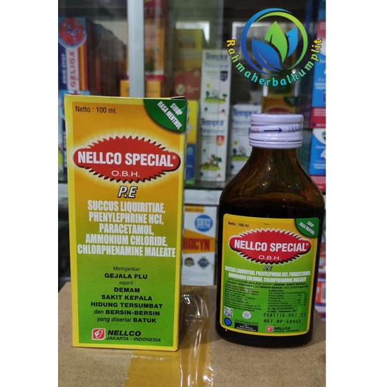 Jual Obh Nellco Special Ml Dan Ml Obat Flu Dan Batuk Shopee Indonesia