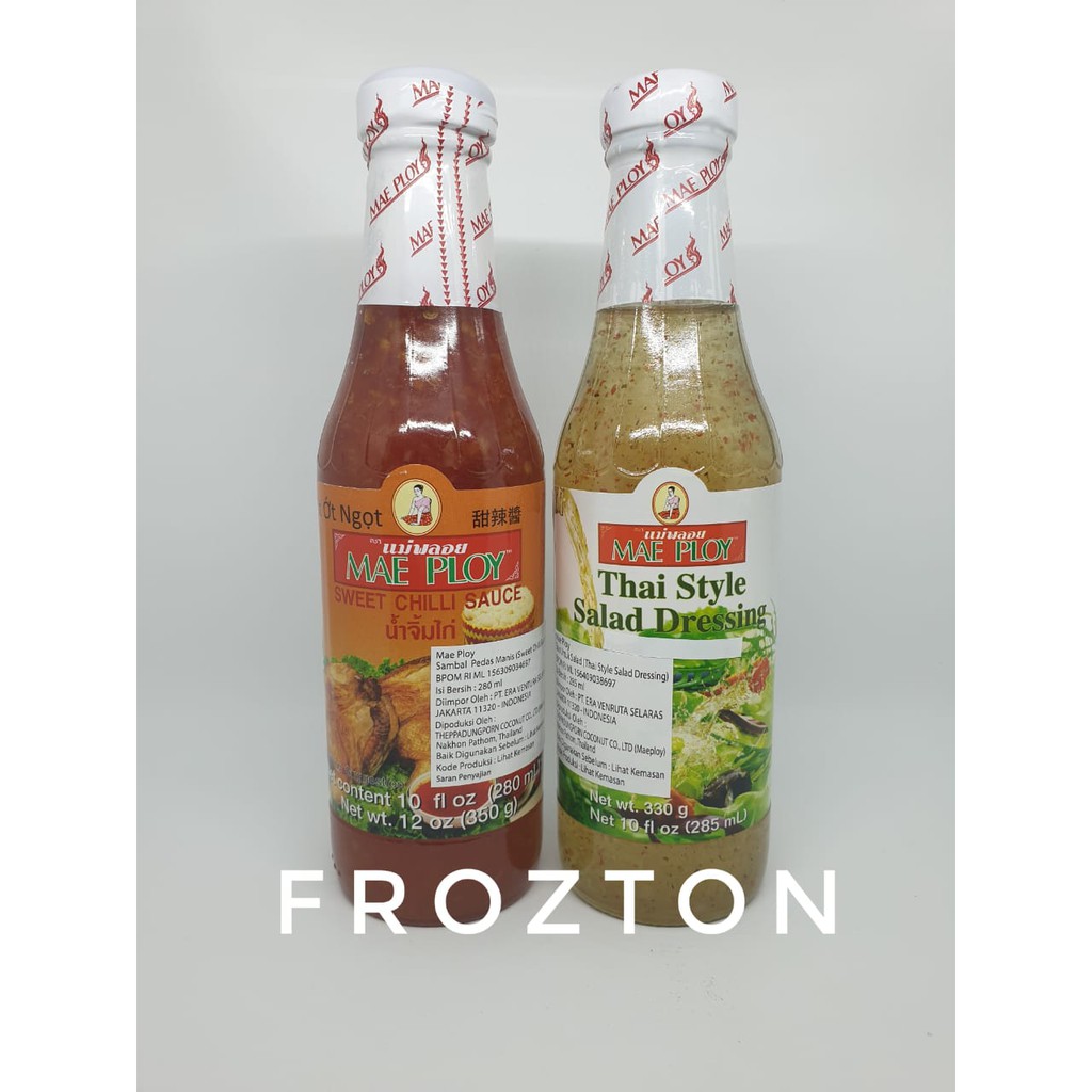 Mae Ploy Sweet Chilli Salad Dressing Thailand saus sambal salad