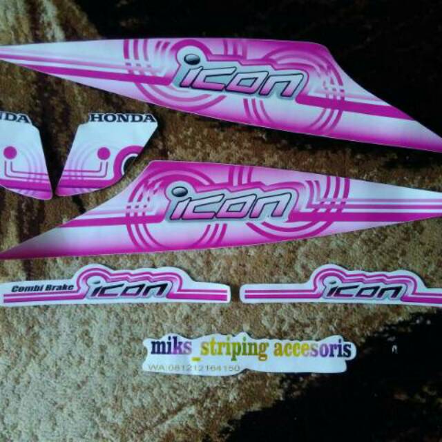 Striping beat lama/karbu icon cute thailand