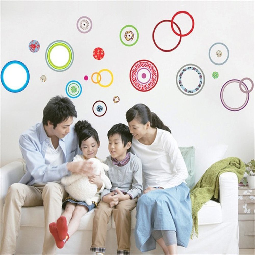 Wallsticker Dinding Lingkaran AY9049