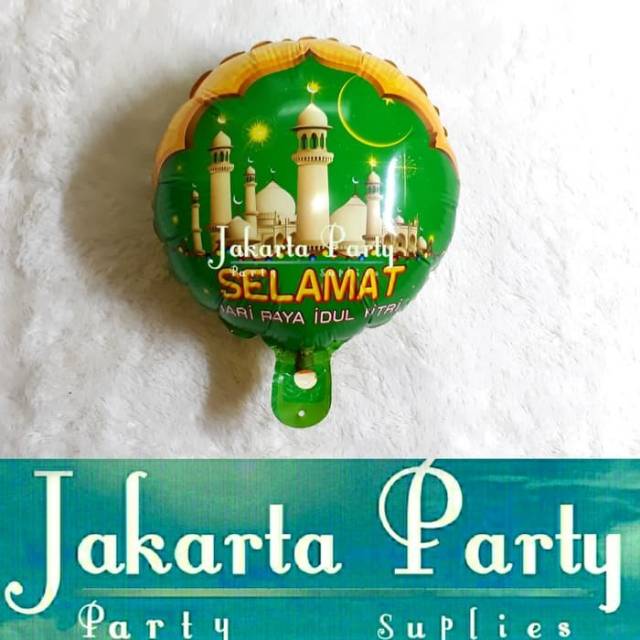 Balon Foil Idul Fitri / Balon Foil Lebaran / Balon Foil Ied Mubarak