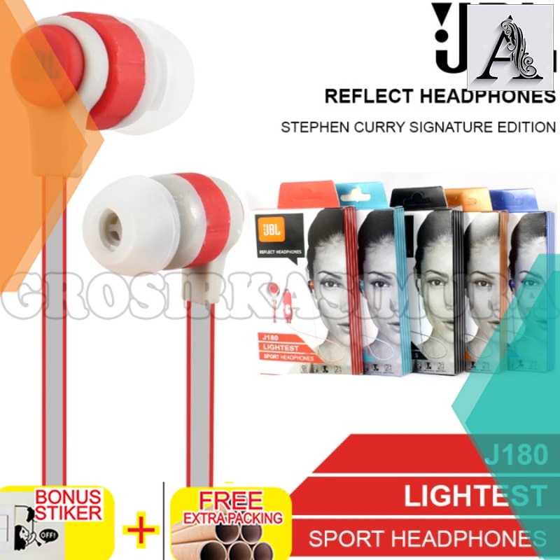 

Grosir Earphone / headset / handfree / Headphones JBL J180 Lightest HF3013