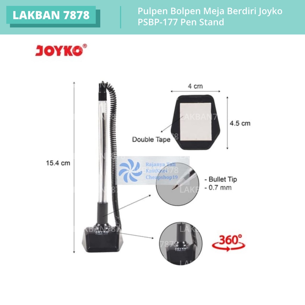 

Pulpen Bolpen Meja Berdiri Joyko PSBP-177 Pen Stand