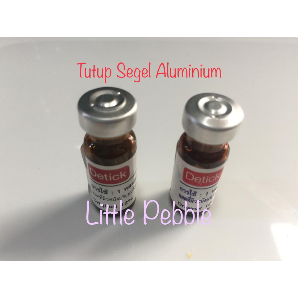 Segel Aluminium Obat Kutu Tetes Detick for Dogs n Cats per pcs/botol