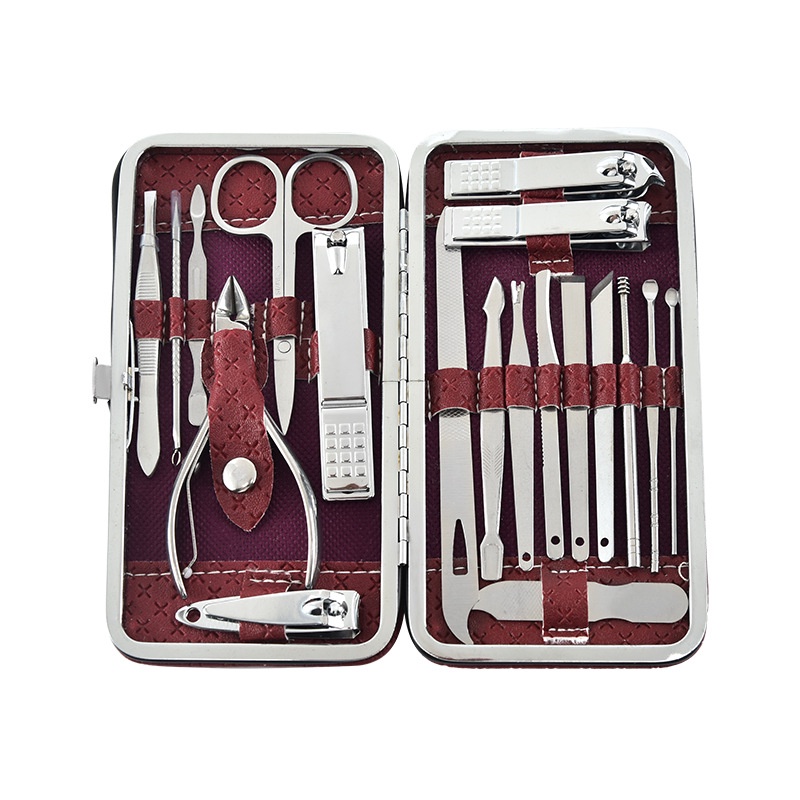 Gunting Kuku Set 19 in 1/4 in 1 Manicure Set 19 in 1 Perawatan Kuku  Pedicure Set Perlengkapan Gunting Kuku Set